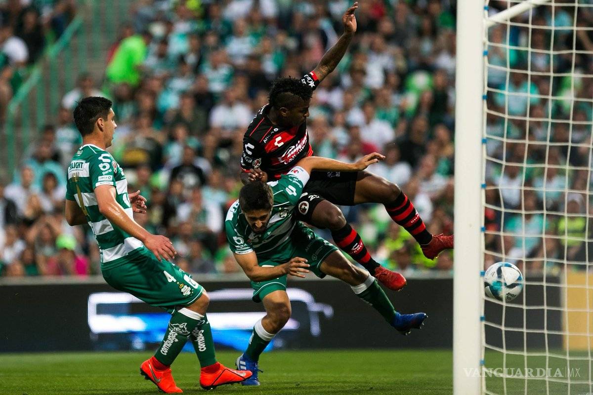 $!Santos y Xolos dividen unidades en el TSM