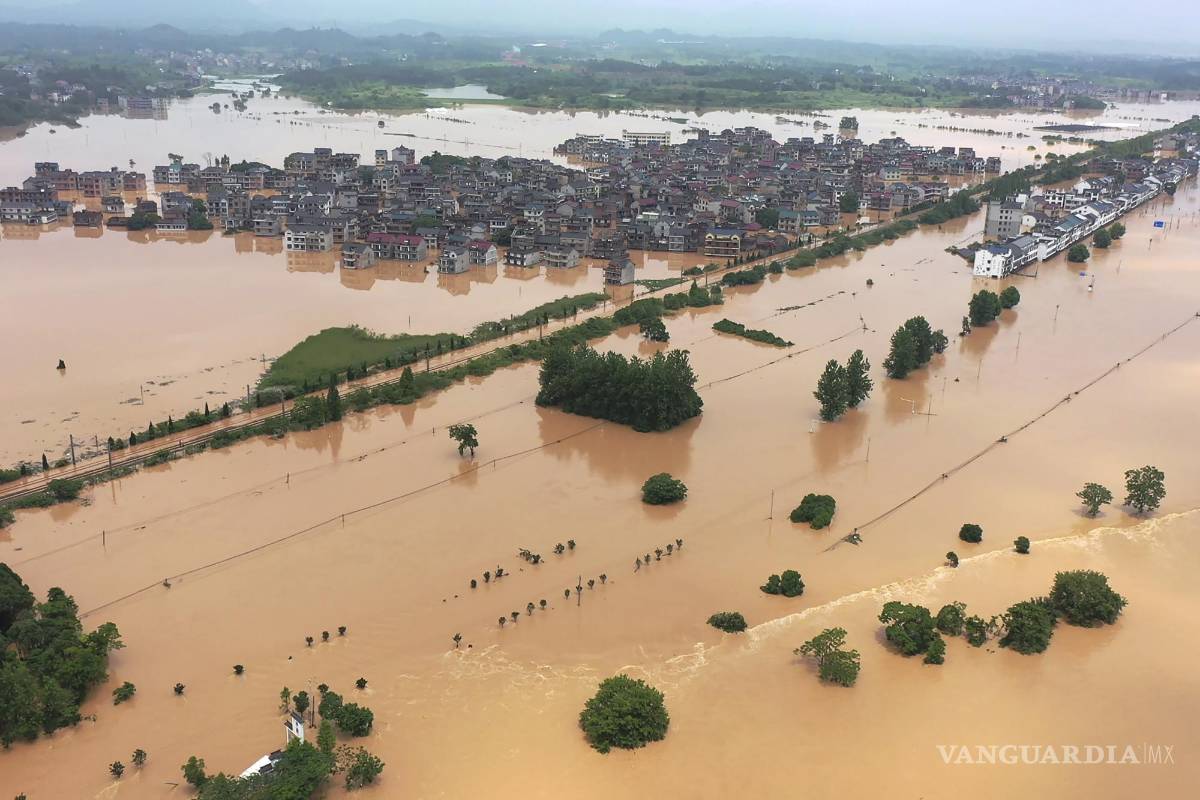 Miles de personas son evacuadas por las Inundaciones en China