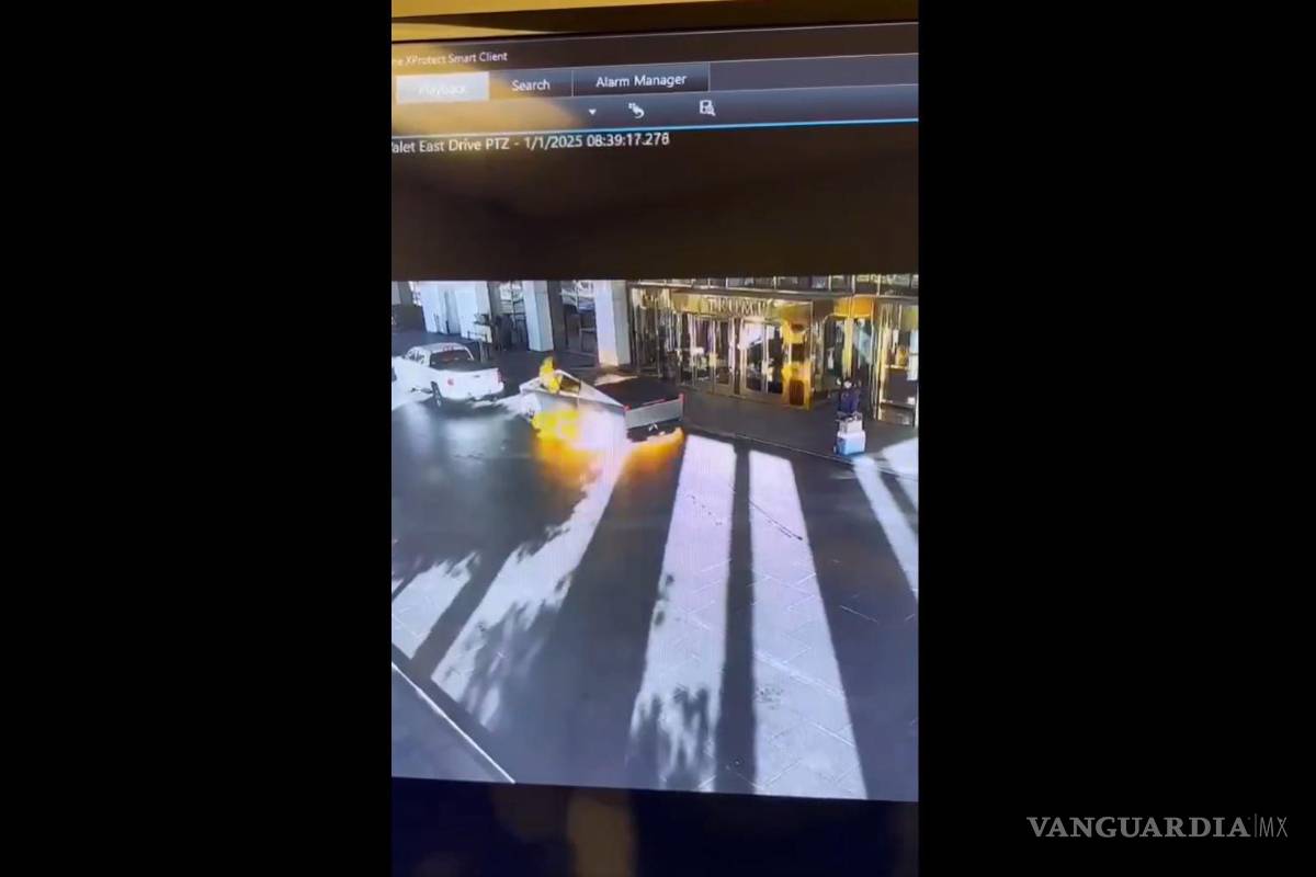 Cybertruck explota frente a Trump Hotel en Las Vegas; lo investigan como posible acto terrorista