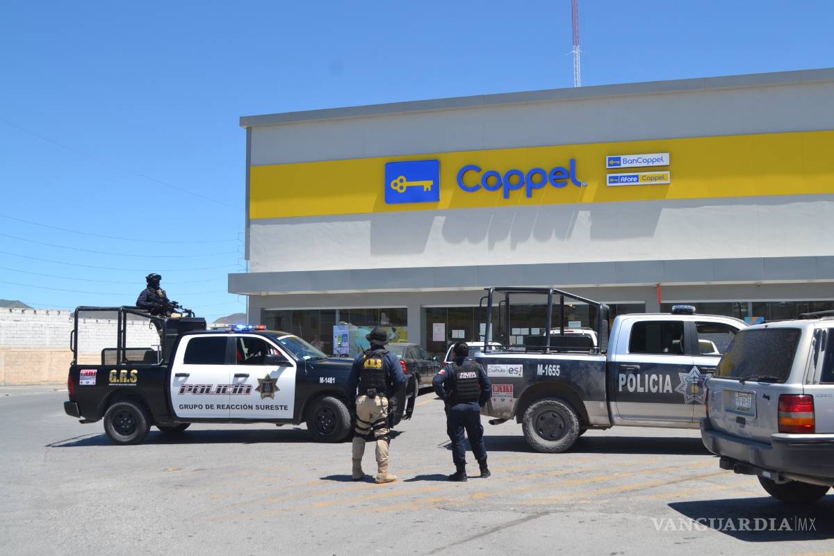 Asaltan BanCoppel en Saltillo; sospechan de contubernio con empleados