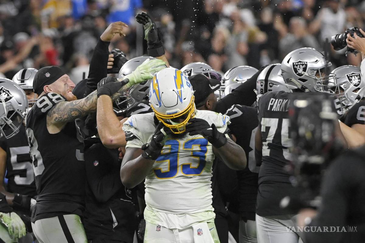 Raiders vs Chargers: Emoción hasta la última jugada rumbo a playoffs