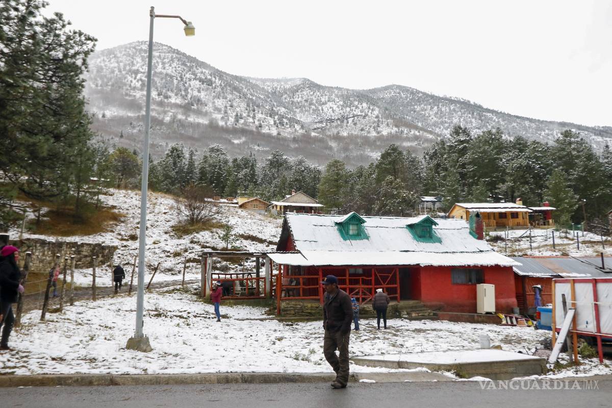 $!No, no es Suiza ¡es la sierra nevada de Arteaga, Coahuila! (Fotogalería)