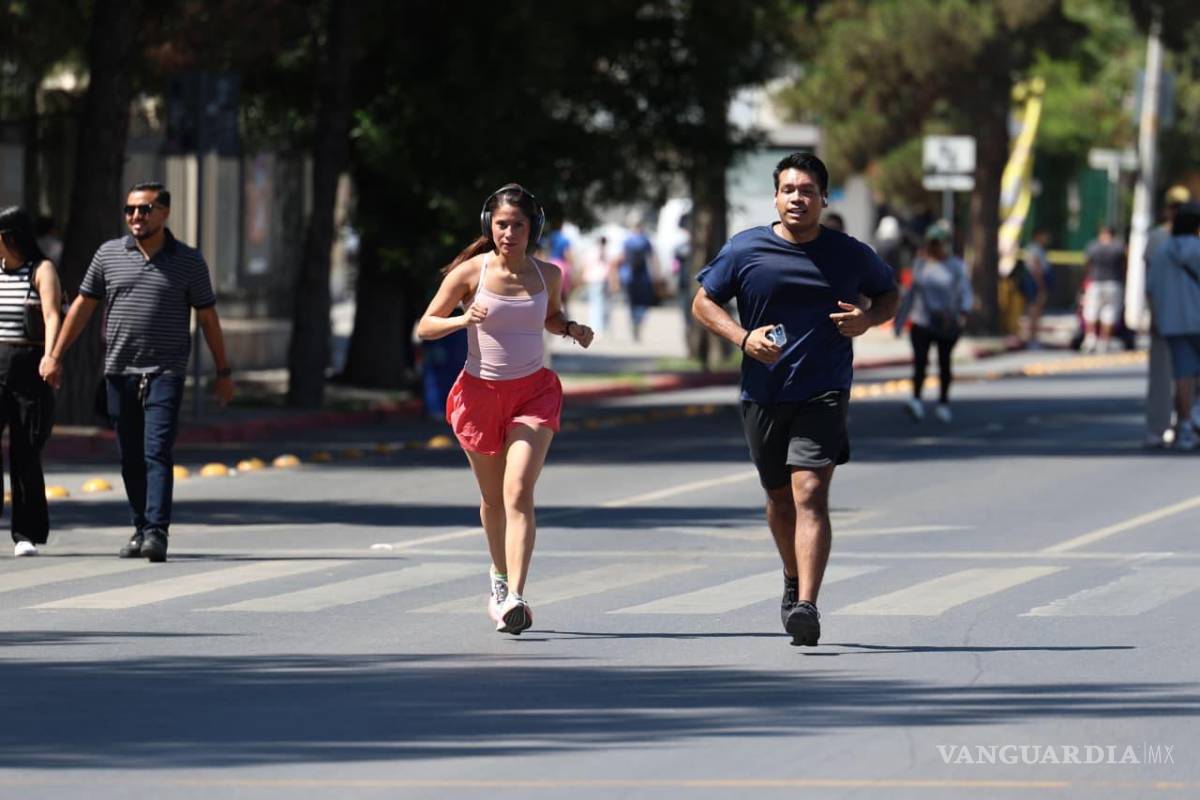 $!La Ruta Recreativa se realiza cada domingo sobre el bulevar Venustiano Carranza, en horario de verano de 6:30 a 11:30 horas.