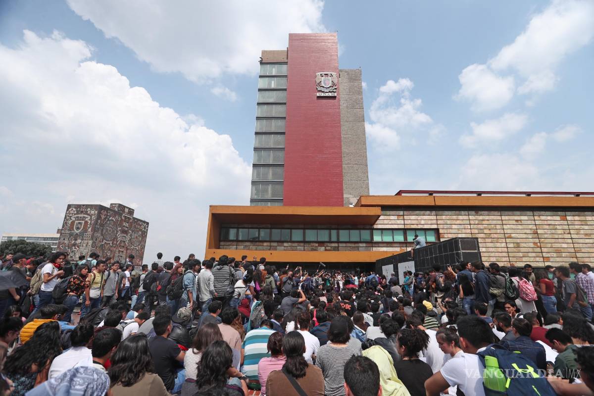 Suman 34 planteles en paro en la UNAM