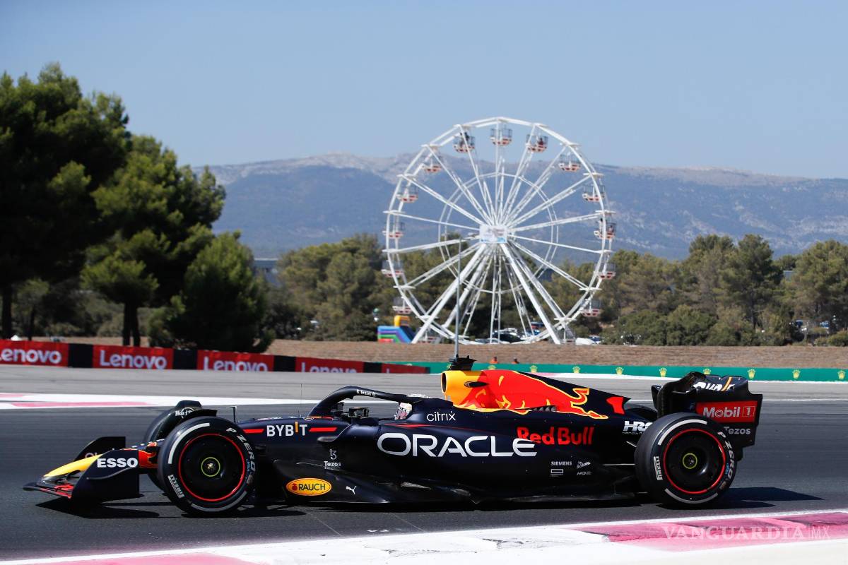 $!Max Verstappen (Red Bull) en el Circuito Paul Ricard.
