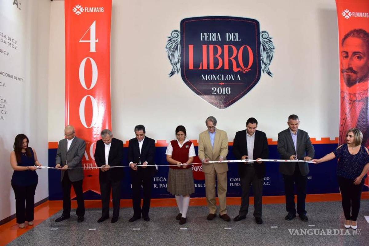Inauguran edición 15 de la Feria del Libro en Monclova