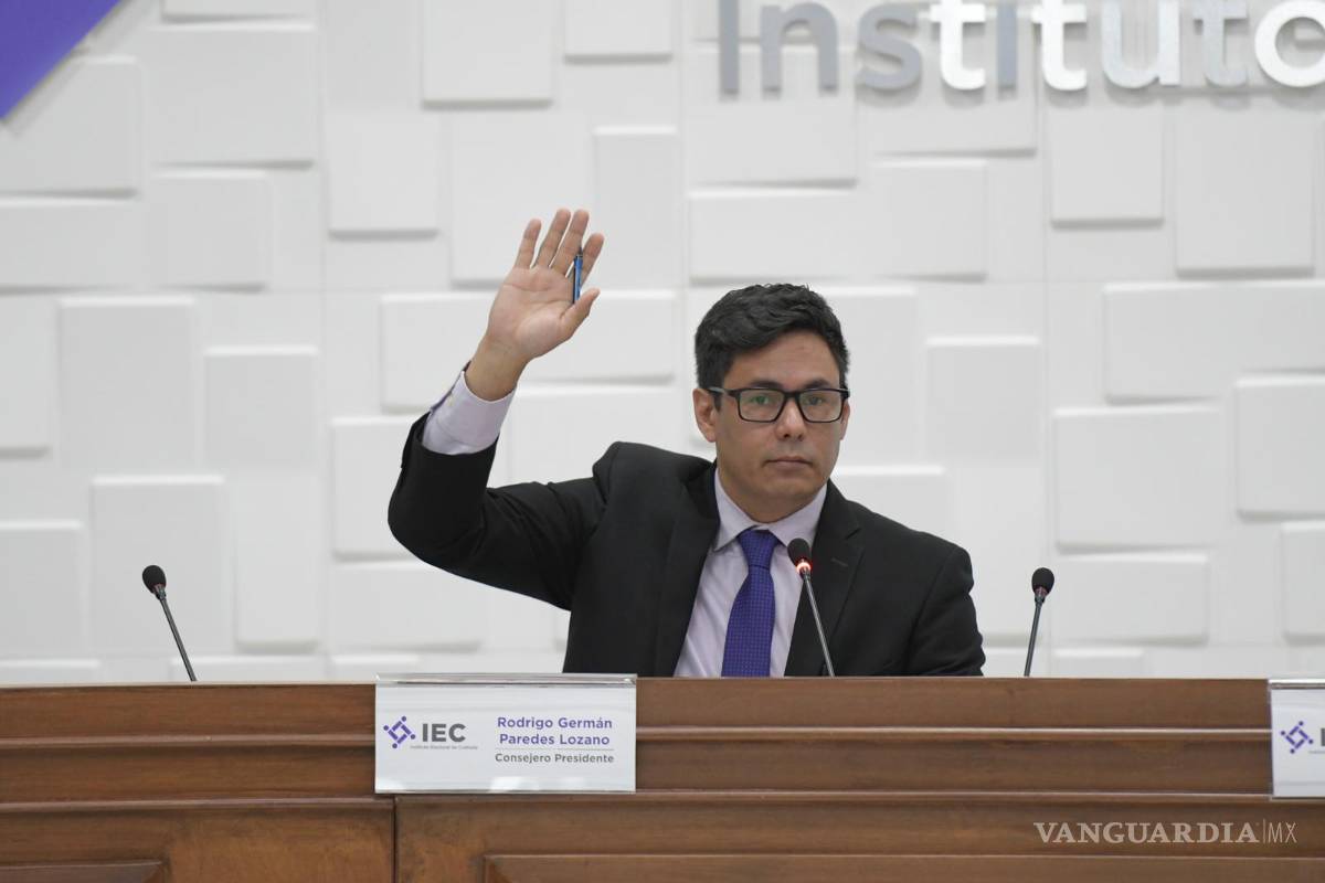 $!El consejero presidente Rodrigo Paredes envió un mensaje donde dijo que su presidencia frente al IEC tendrá como misión que este sea un proceso imparcial.