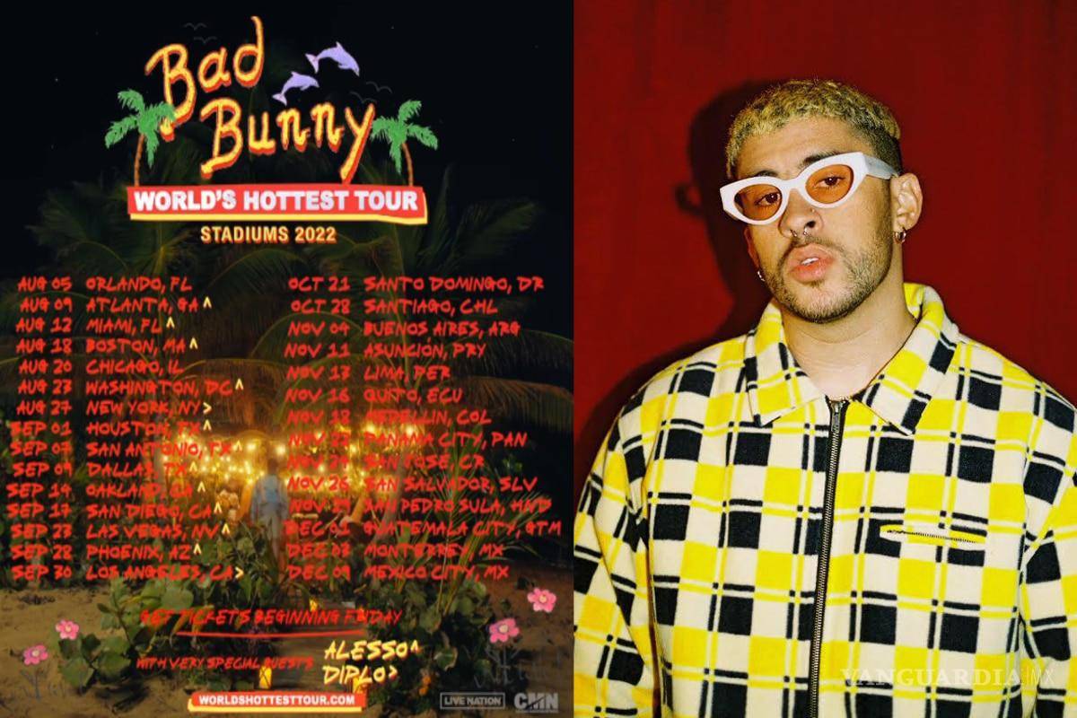 ¡El Conejo Malo viene a Monterrey! Bad Bunny anuncia conciertos en México