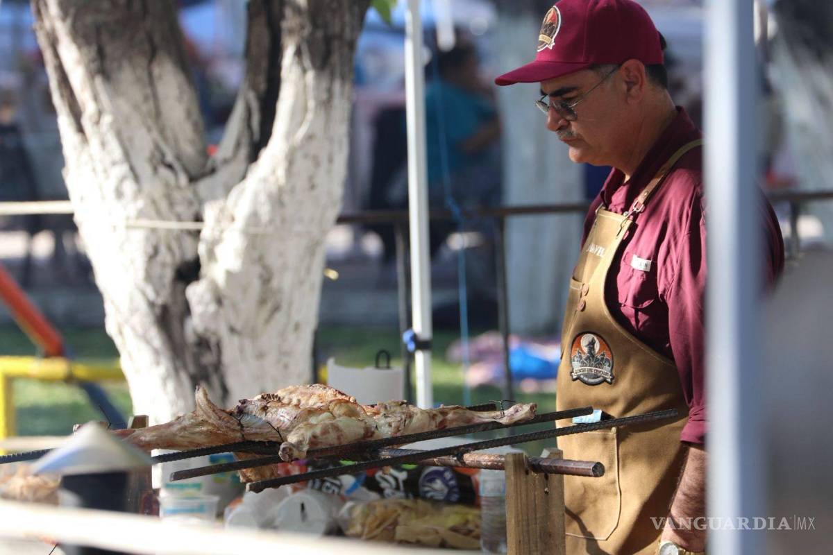 $!El evento incluyó un concurso gastronómico de cabrito, machito y pan de maíz.