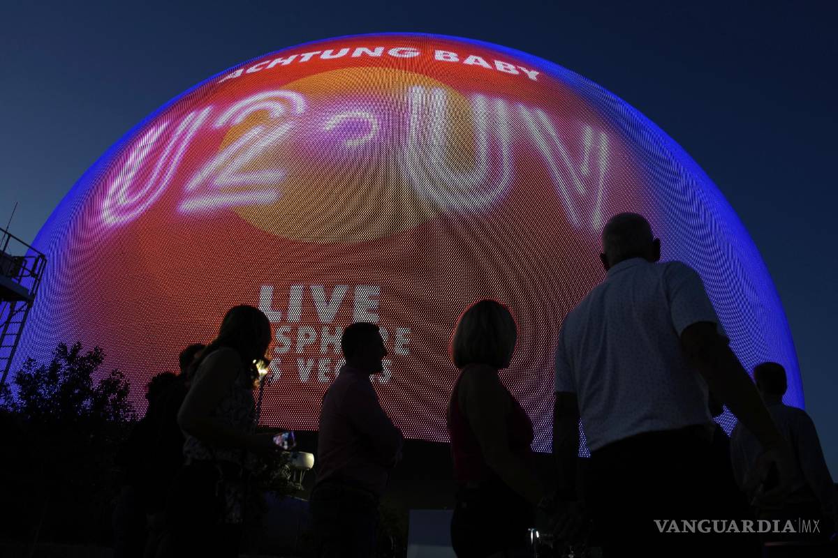 U2 estrena ‘The Sphere’ en Las Vegas con un impresionante concierto