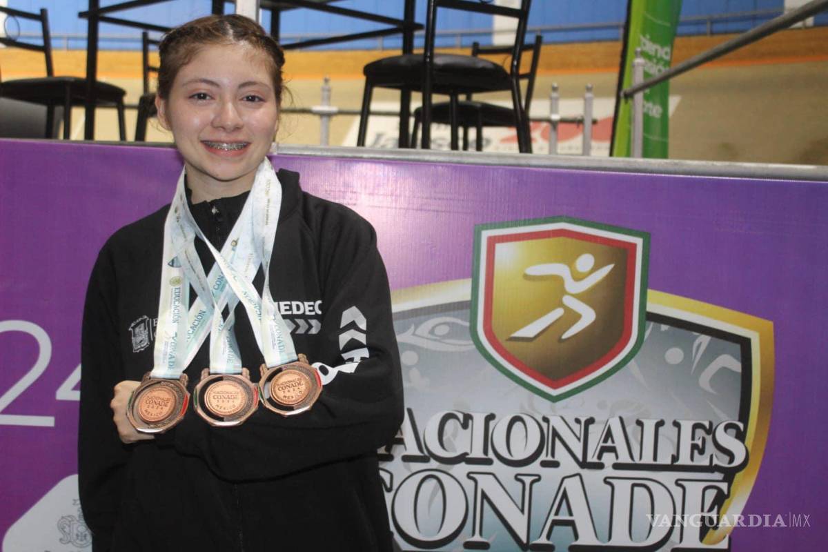 $!Carol Maricel Sánchez Alvarado se subió al podio en dos ocasiones.
