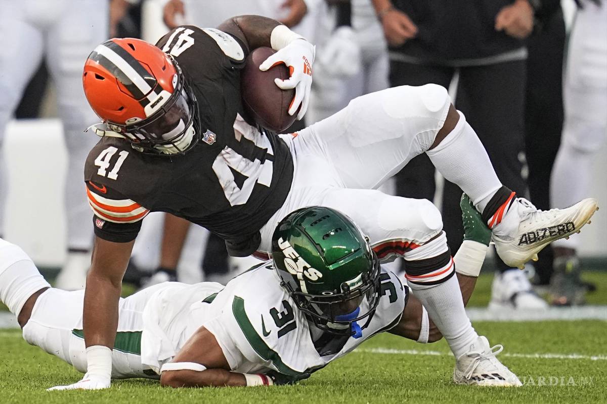 Browns arranca la acción en la NFL con victoria al frente; vence 21-16 a los Jets