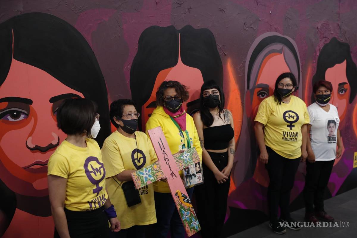 Mural rinde tributo homenaje a las víctimas de feminicidio en México