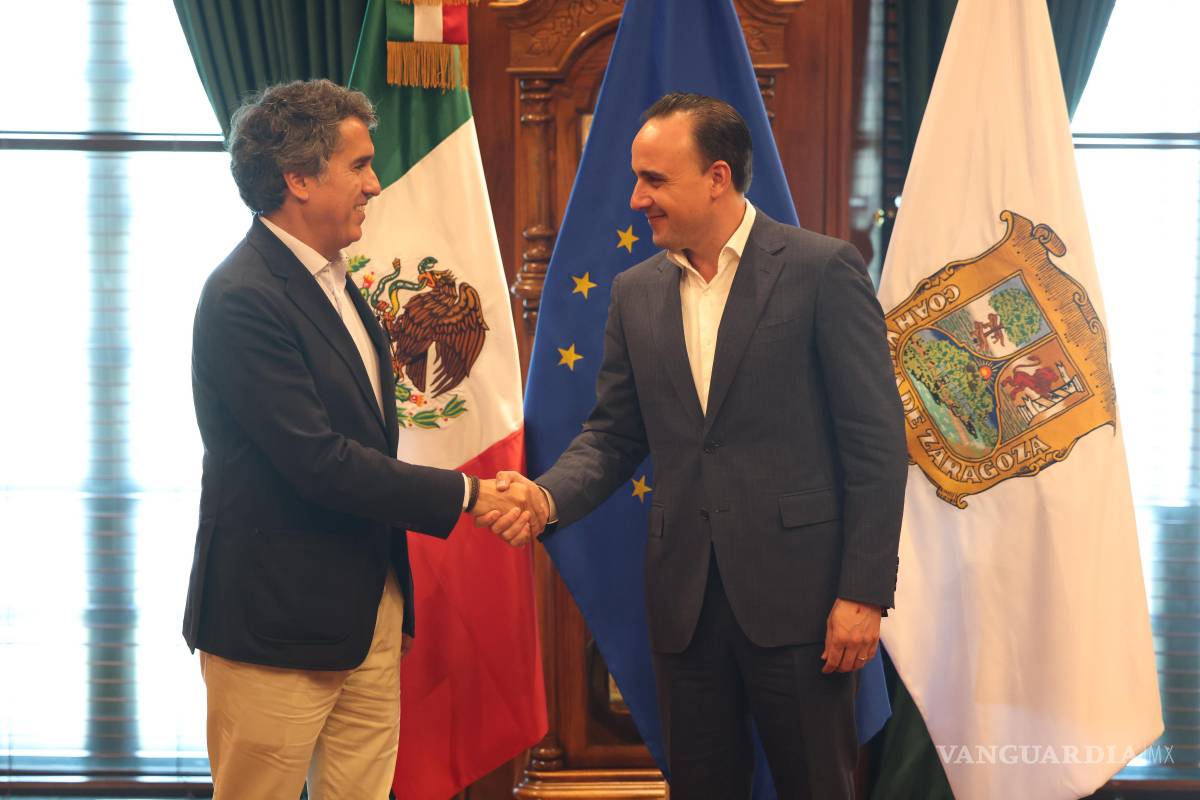 $!El gobernador Jiménez resaltó el vínculo que se tiene con Europa.