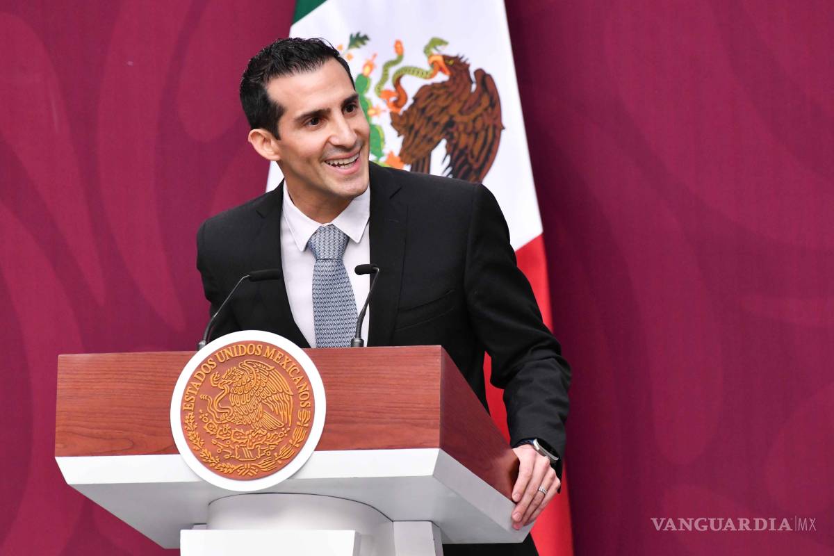 $!CIUDAD DE MÉXICO, 27NOVIEMBRE2024.- Rommel Pacheco, titular de la CONADE, durante su discurso en la ceremonia de entrega del Premio Nacional de Deportes, realizada en Palacio Nacional. FOTO: MARIO JASSO/CUARTOSCURO.COM-