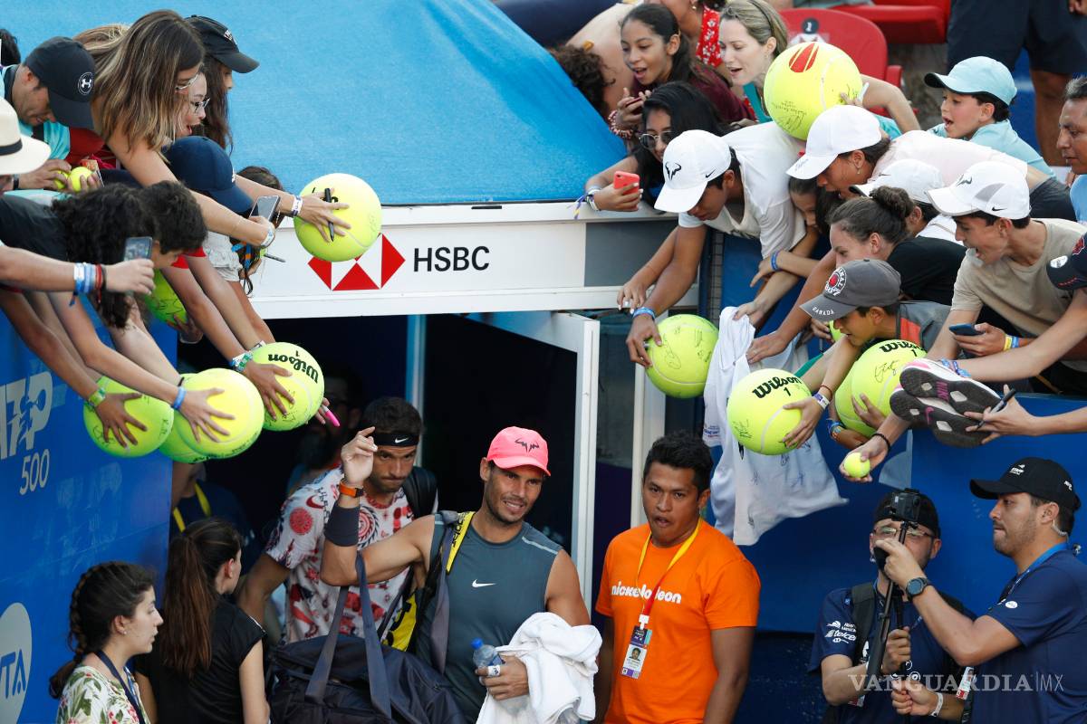 Nadal viene a Acapulco buscando el título