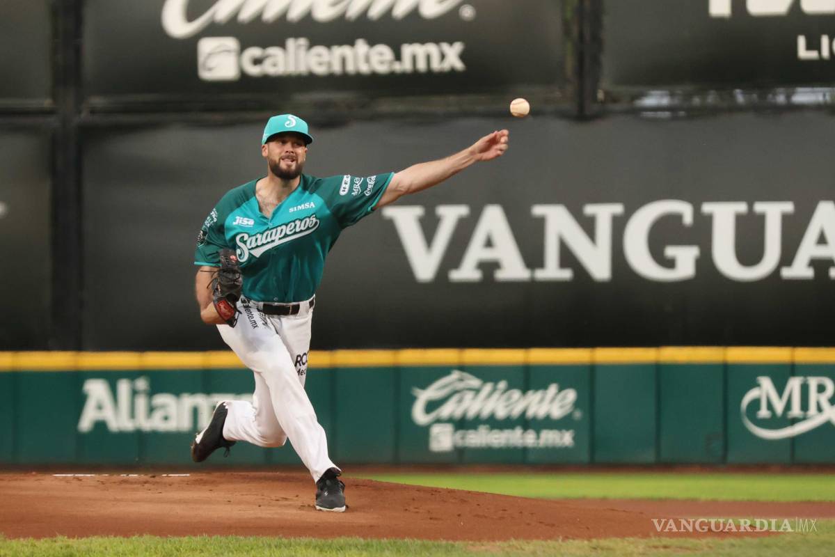 $!Cam Alldred lanzó cinco sólidas entradas sin permitir carrera para encaminar el triunfo de Saraperos.
