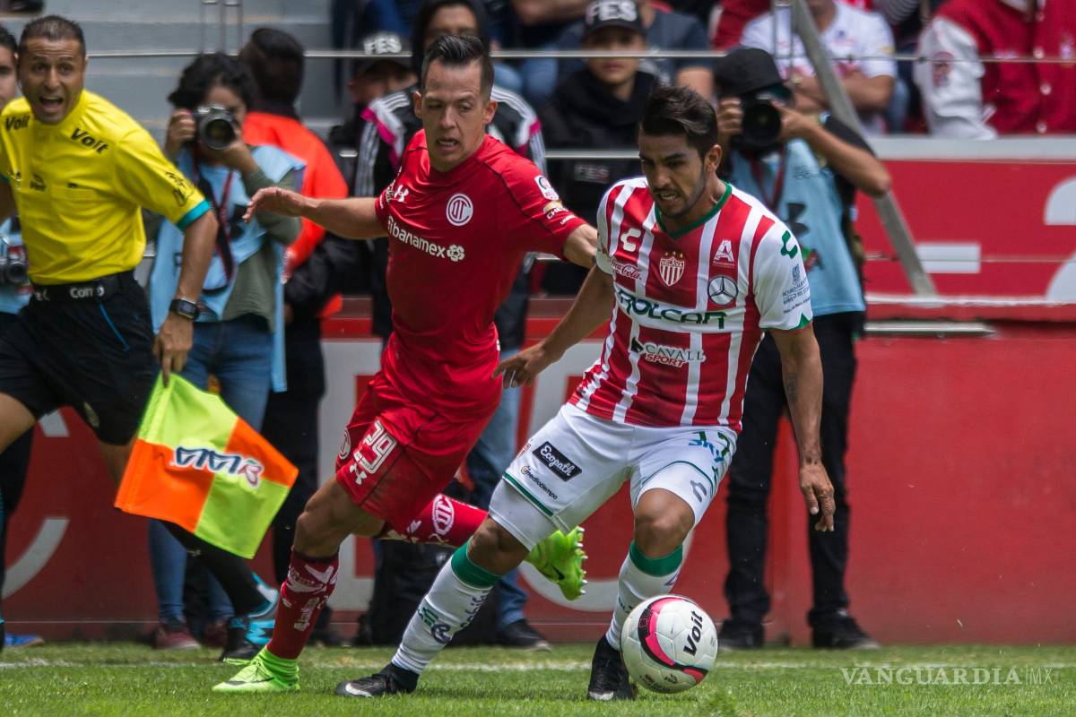 Toluca y Necaxa empatan sin goles en el cierre de la jornada