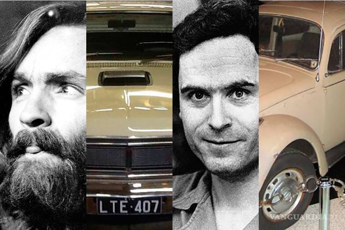 Cuando un auto es el arma de un crimen; de Charles Manson a Ted Bundy