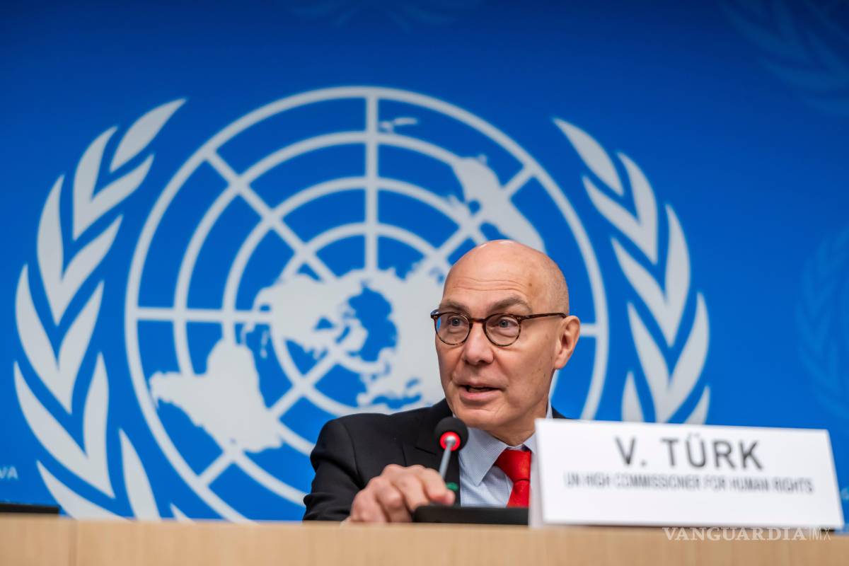 $!El Alto Comisionado de las Naciones Unidas para los Derechos Humanos, Volker Turk, en una conferencia de prensa de fin de año en la sede europea en Ginebra.