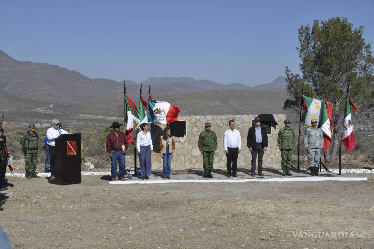 $!Ceremonia de conmemoración de la Batalla de la Angostura, en el Museo de Sitio en esa zona.