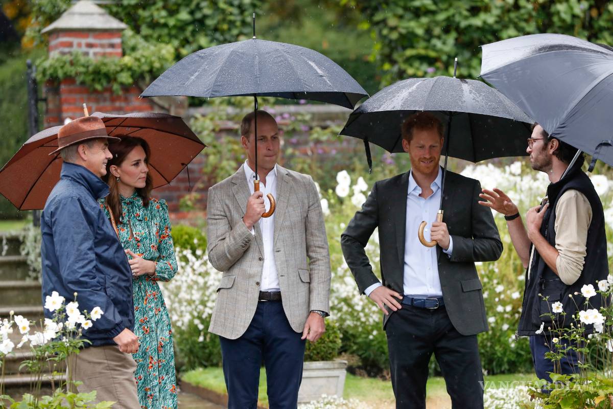Guillermo y Harry homenajean a Lady Di 20 años después de su muerte