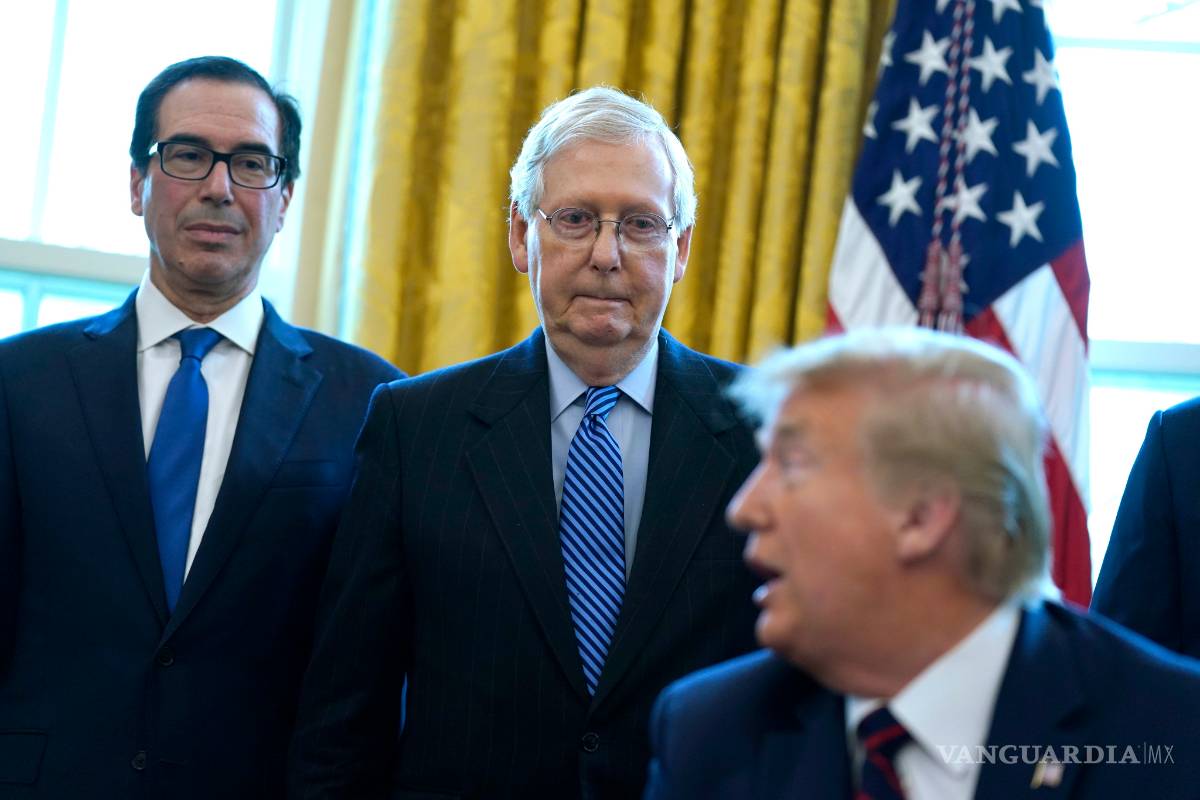 $!Coronavirus: Mitch McConnell afirma que Juicio político contra Trump distrajo al gobierno federal ante la amenaza del COVID19