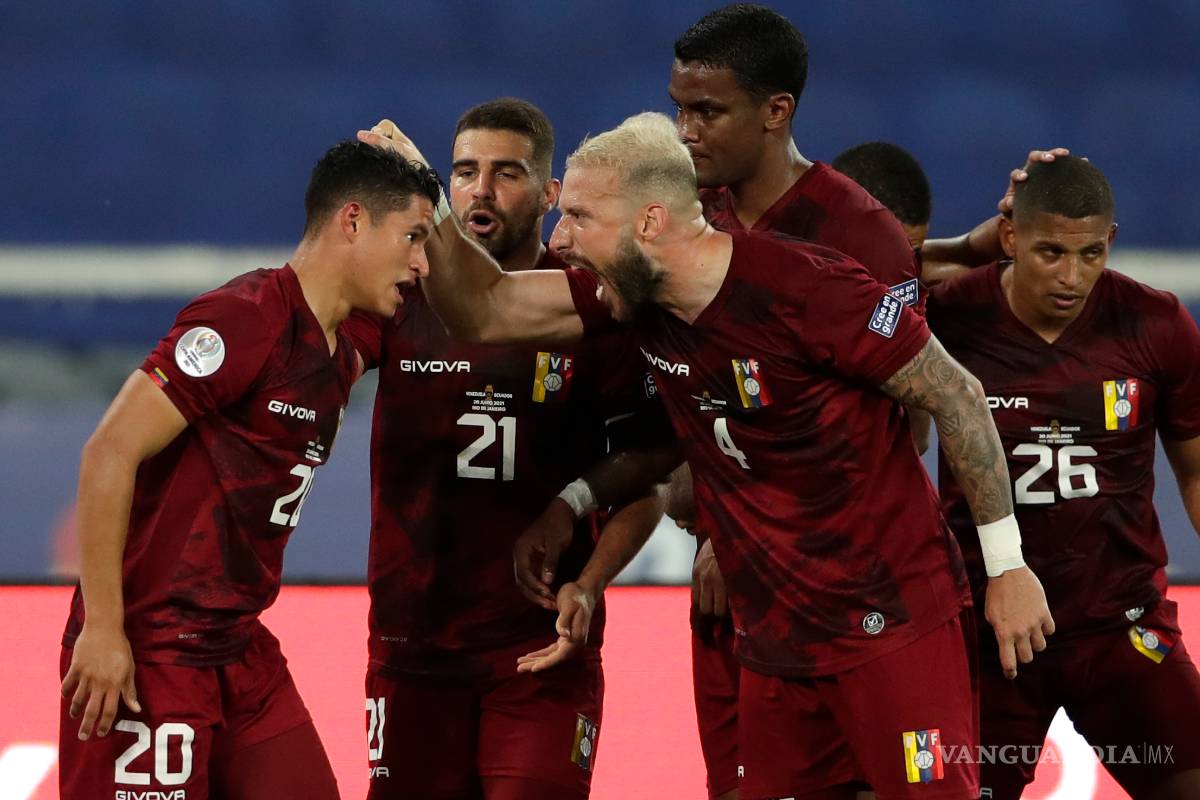 Milagroso empate de Venezuela 2-2