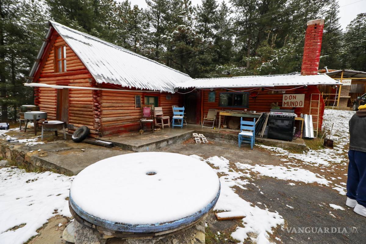 $!No, no es Suiza ¡es la sierra nevada de Arteaga, Coahuila! (Fotogalería)