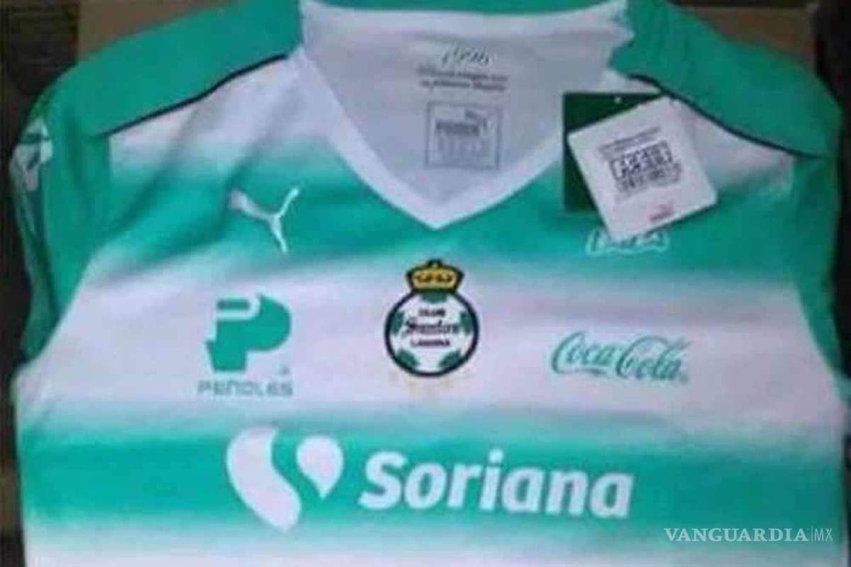 Filtran nueva playera del Santos