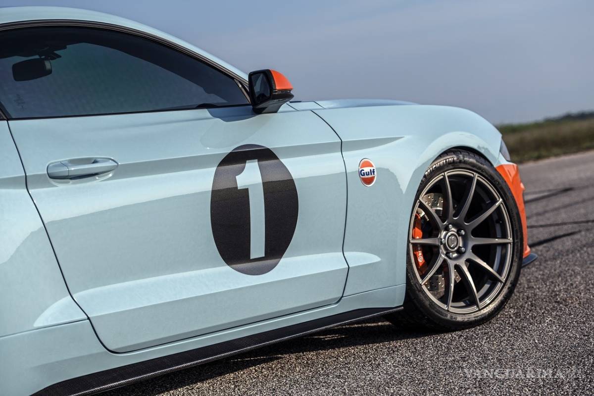 $!Ford Mustang Gulf Heritage Edition, edición que honra a los GT-40 campeones