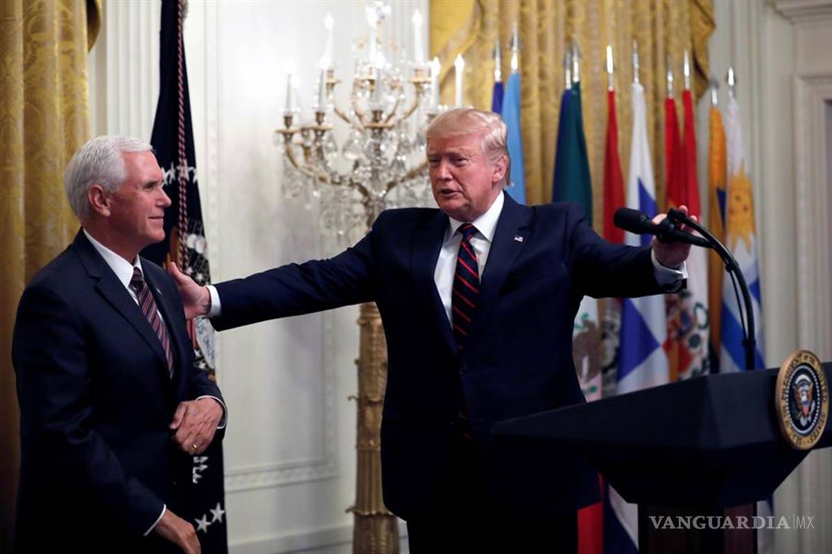 Trump involucra a Mike Pence para que presionar a Zelenski, según The Washington Post