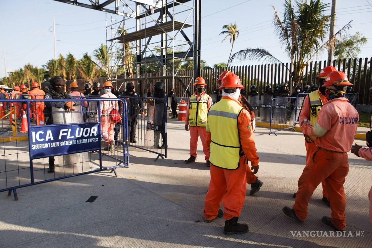 Corren a 500 trabajadores de Dos Bocas por manifestarse