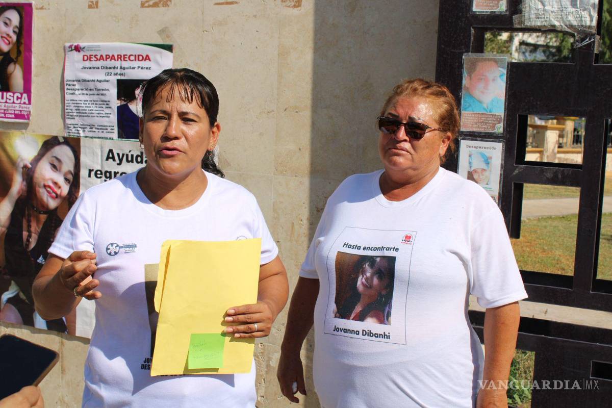 $!María Guadalupe Pérez, madre de Jovanna Dibanhi afirma que no hay información para dar con el paradero de su hija.