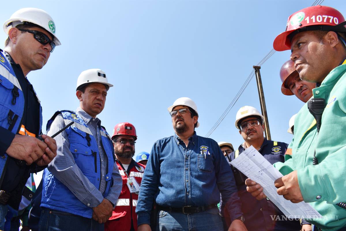 Realizan simulacro de fuga de gas natural y escape de ácido clorhídrico en Monclova