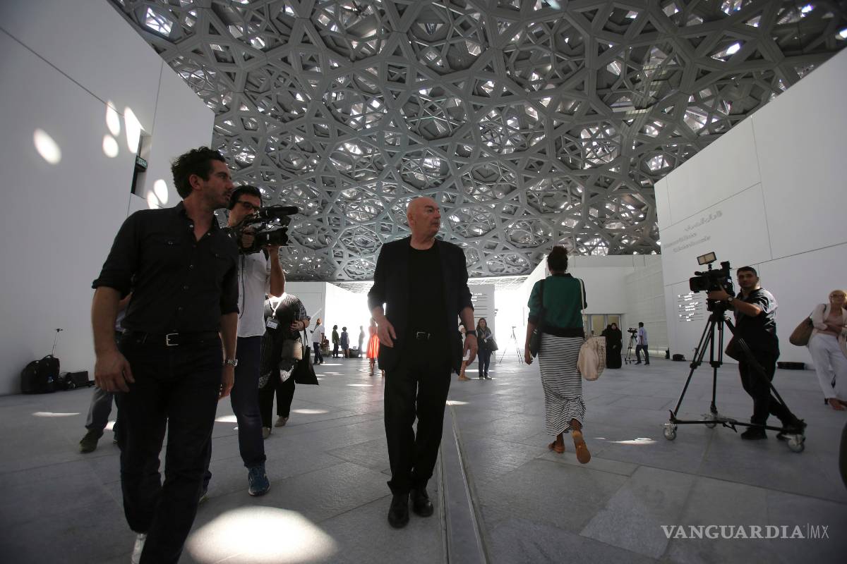 $!El Louvre Abu Dhabi me enseñó "la poesía del desierto”, dice Jean Nouvel