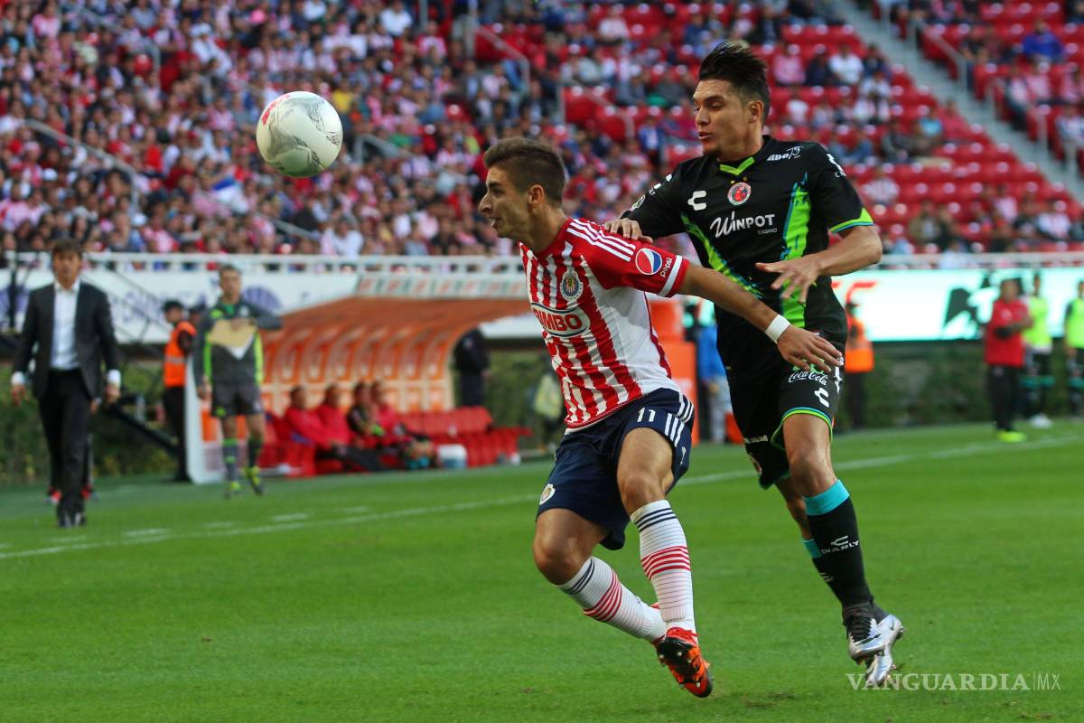Chivas y Veracruz empatan en el Omnilife