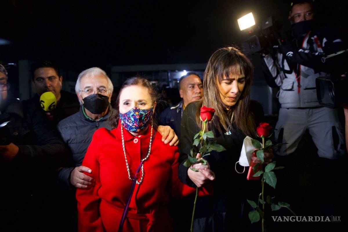 $!Rosario Robles Berlanga, ex secretaria de Desarrollo Social y acusada por el caso de la estafa maestra, salió de prisión.