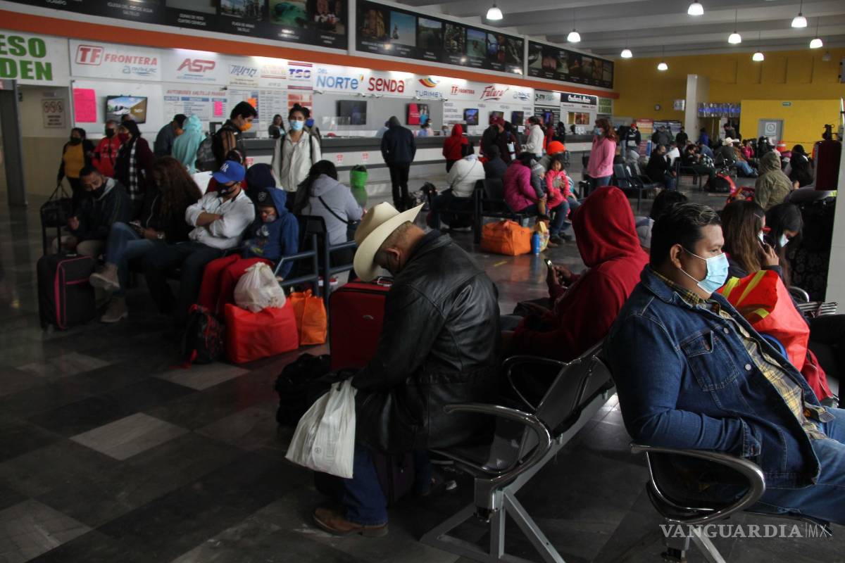 Saturan Central de autobuses por Semana Santa en Saltillo