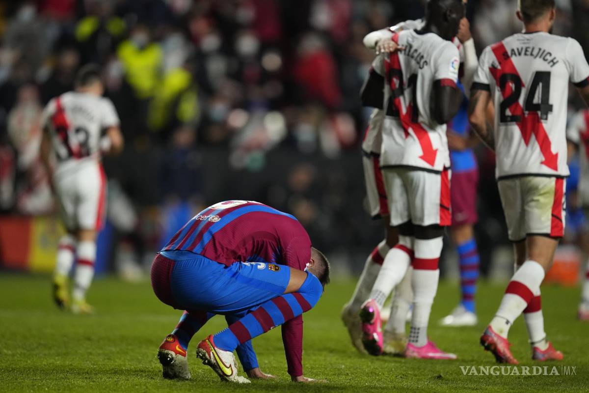 Barza recibe otro duro golpe, caen por la mínima en Vallecas