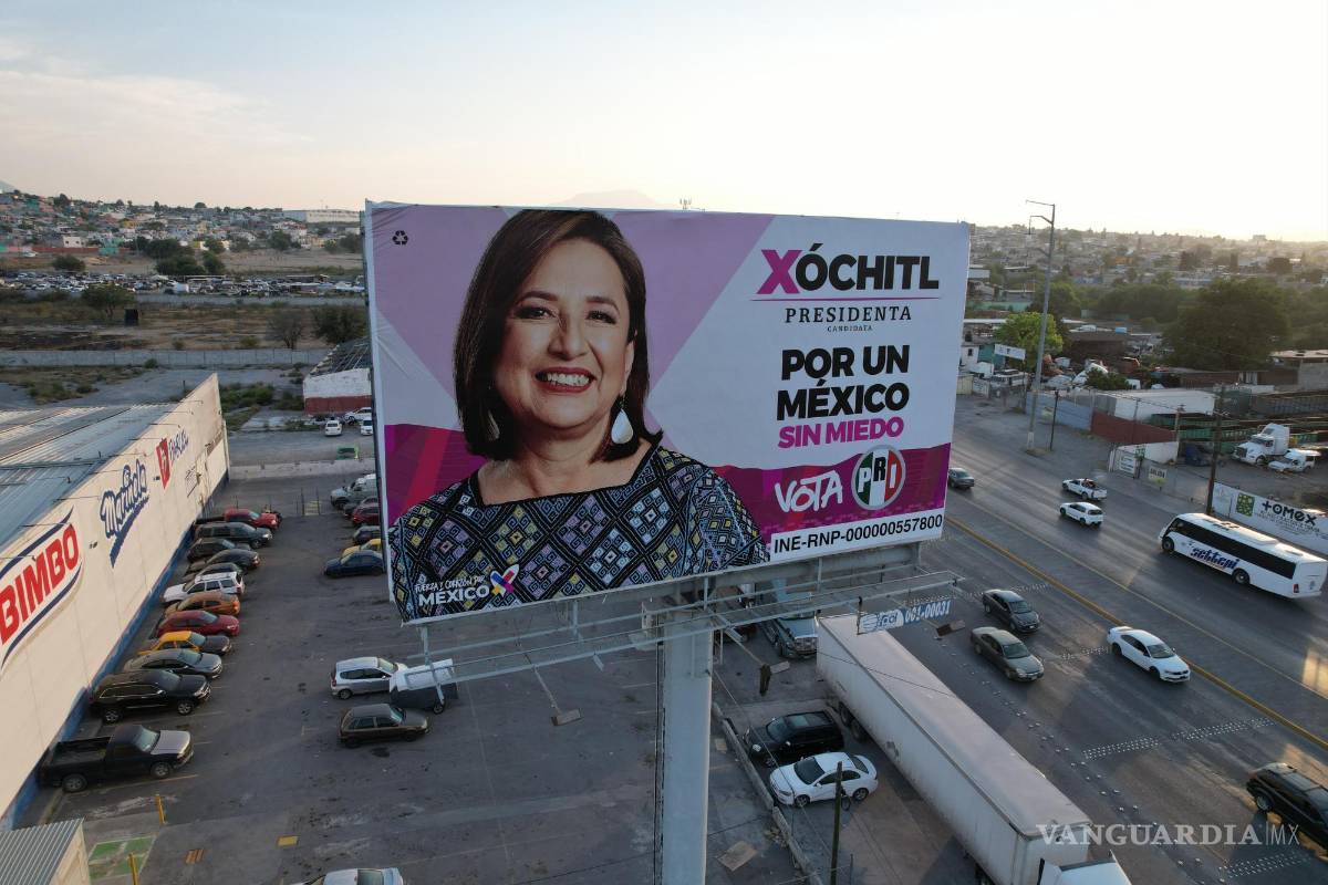 $!Los candidatos de la colaición PRI-PAN-PRD también tienen espectaculares en la ciudad.