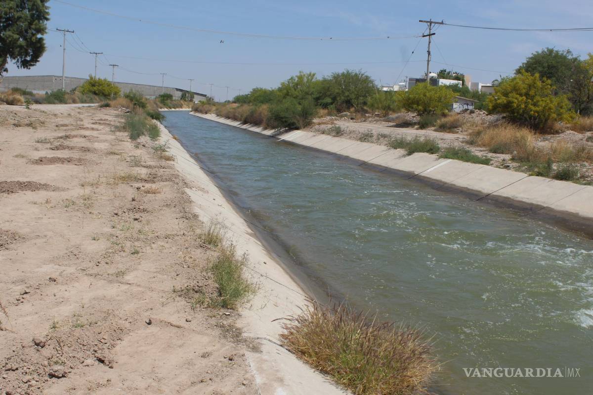 $!En La Laguna hay una red hidráulica de 2,500 kilómetros, pero aunque los canales reciben limpieza cuando hay ciclos agrícolas, la realidad es que no se destinan recursos para el mantenimiento y conservación.