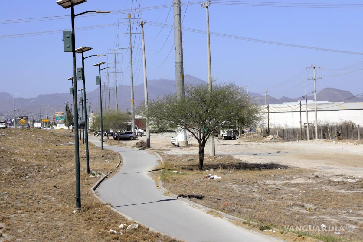 En completo abandono Parque Lineal Saltillo-Arteaga, costó 33 mdp y está en vías de desaparecer