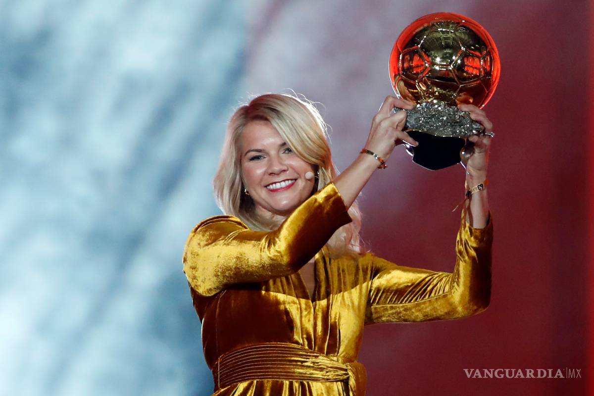 Ada Hegerberg es la primera ganadora del Balón de Oro femenino
