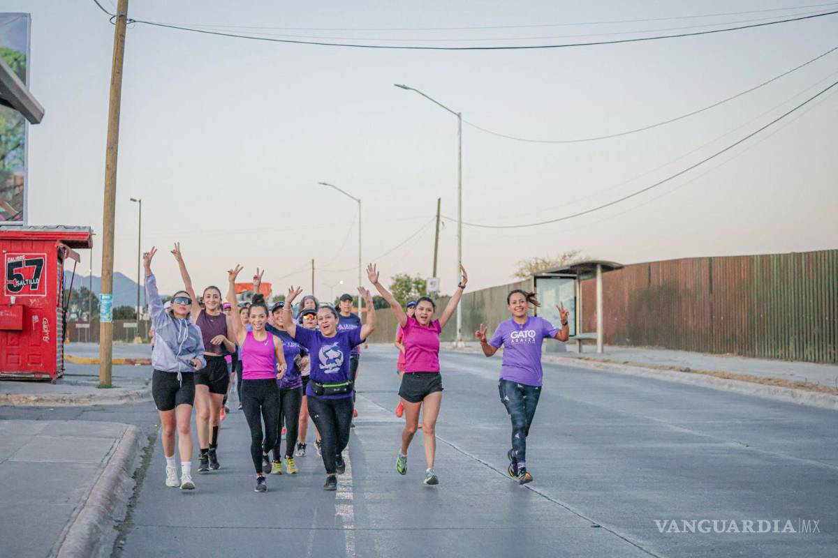 $!La carrera de 8 kilómetros permite a las mujeres caminar, trotar o correr según su ritmo y preferencia.