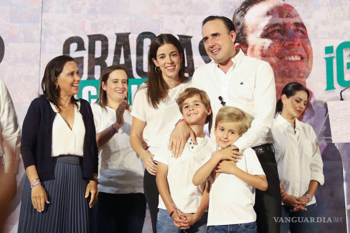 $!Manolo Jiménez, candidato a gobernador de Coahuila por el PRI-PAN-PT se declaró ganador tras concluir la jornada electoral.