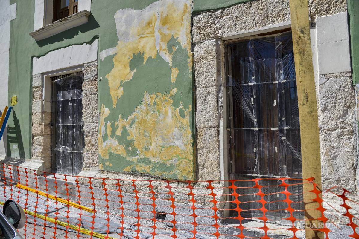 $!La etapa de trabajos sobre la fachada durara aproximadamente cuatro semanas más.