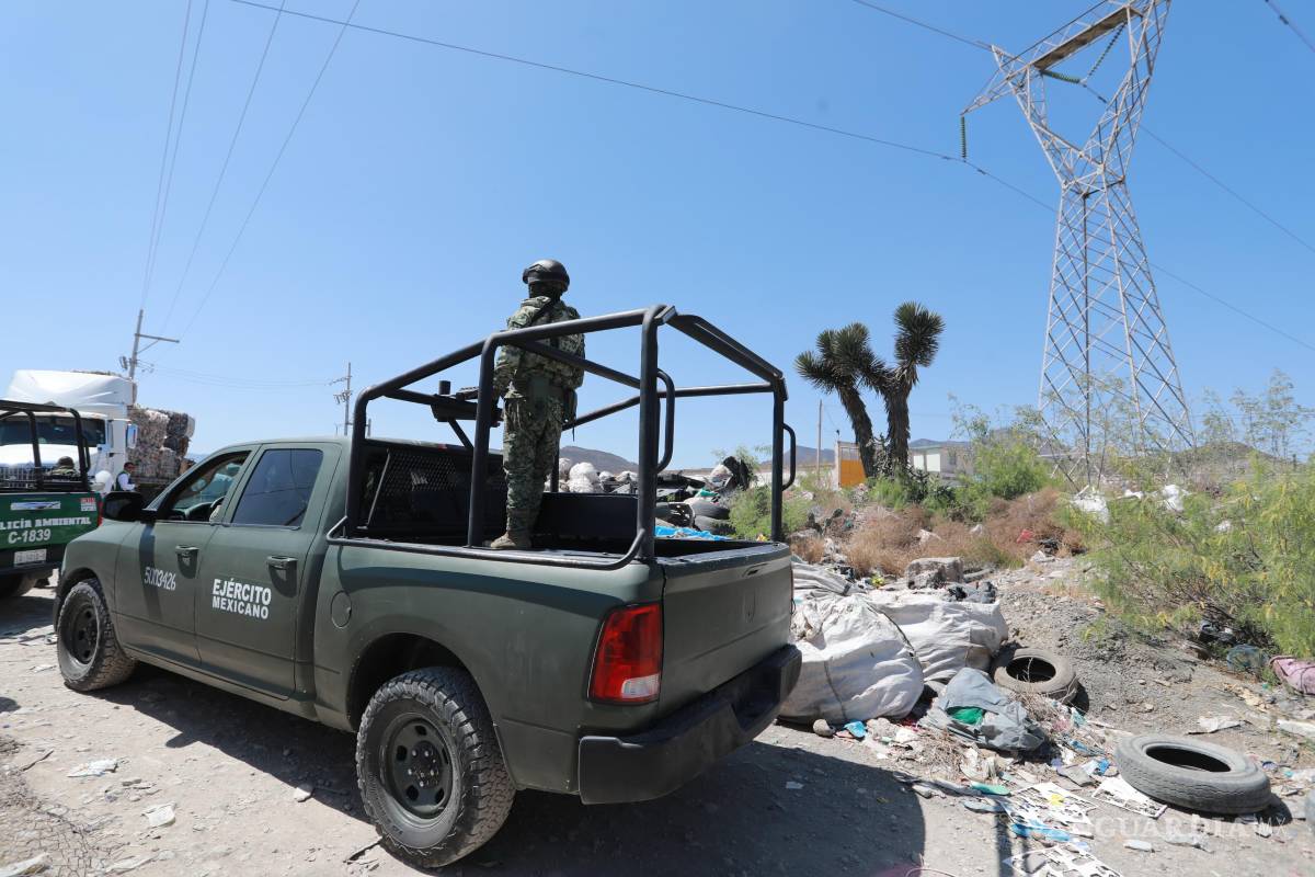 $!Elementos del Ejército Mexicano colaboraron en las labores de inspección.