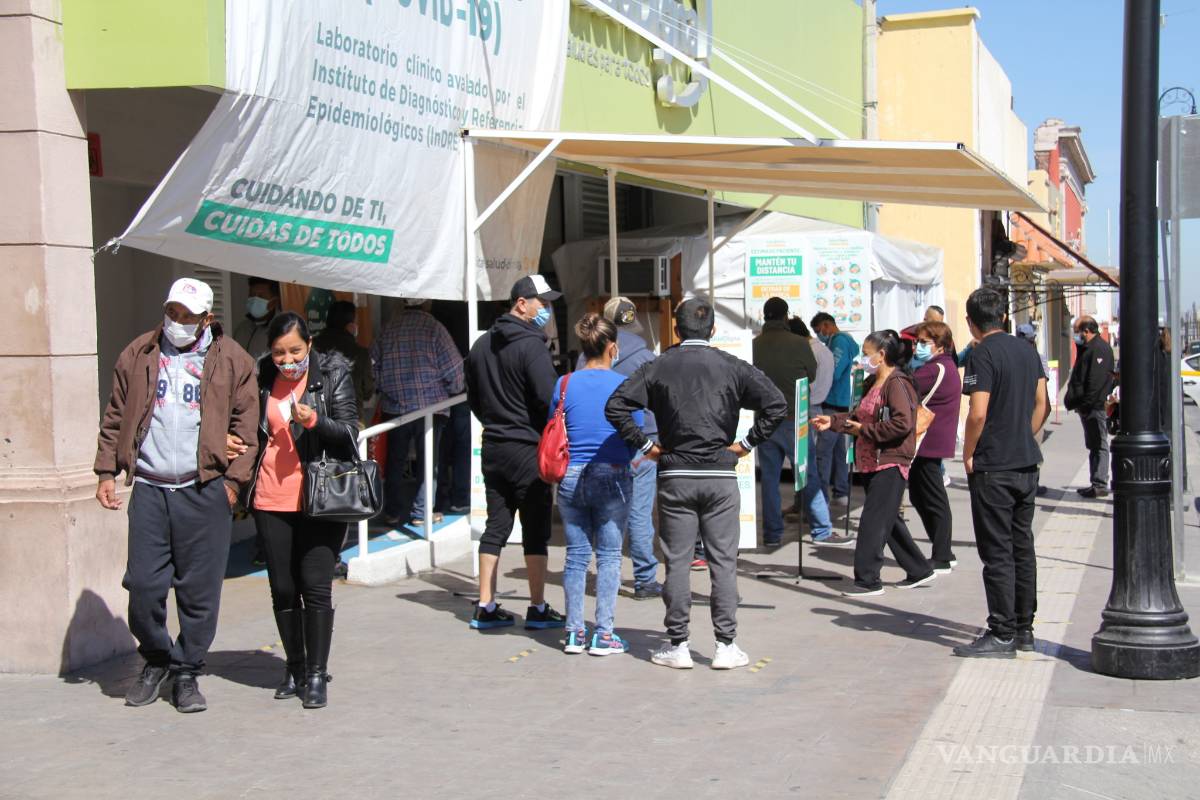 Se incrementan en más de 100 por ciento la demanda de pruebas de coronavirus en Saltillo