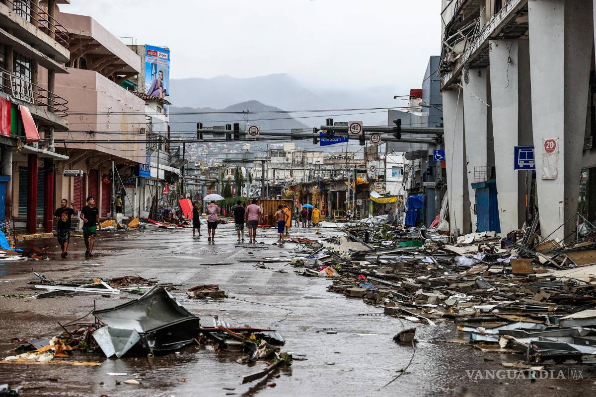 El huracán Otis que golpeó con furia a Acapulco toma por sorpresa a México y a los meteorólogos